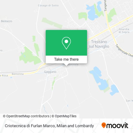 Criotecnica di Furlan Marco map