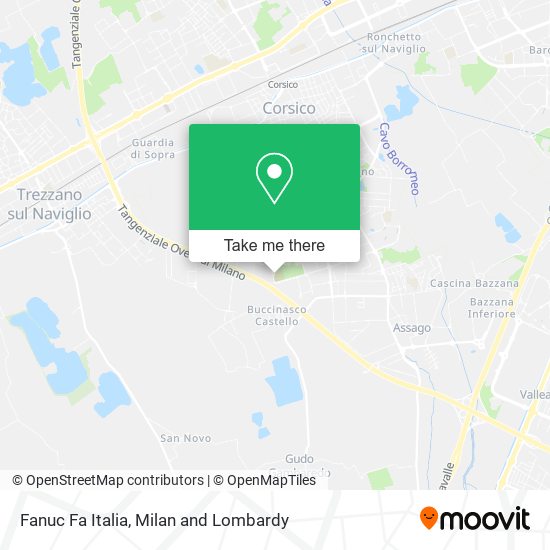 Fanuc Fa Italia map