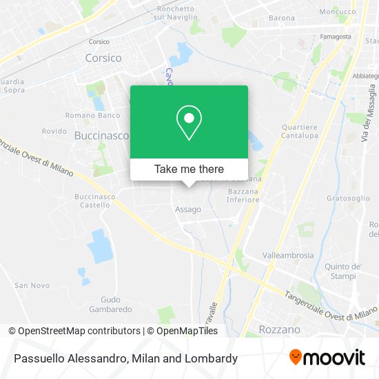 Passuello Alessandro map