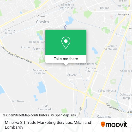 Minerva Srl Trade Marketing Services map