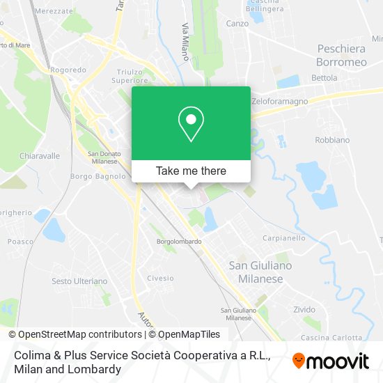 Colima & Plus Service Società Cooperativa a R.L. map