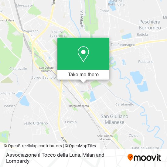 Associazione il Tocco della Luna map