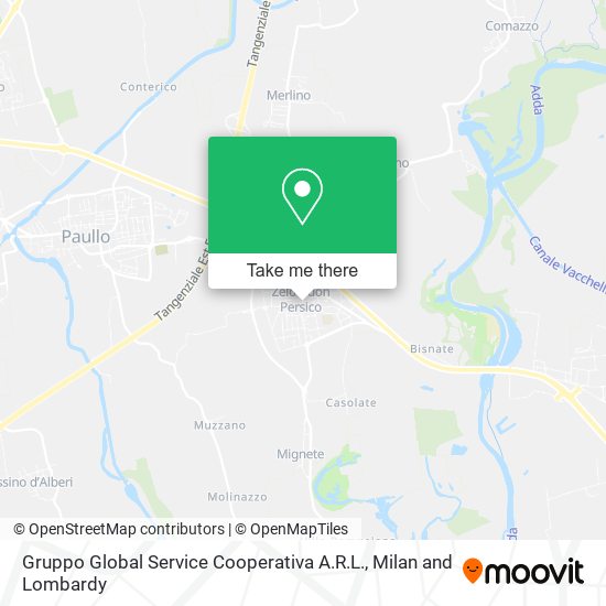 Gruppo Global Service Cooperativa A.R.L. map