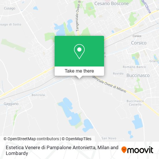 Estetica Venere di Pampalone Antonietta map