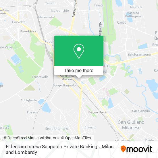 Fideuram Intesa Sanpaolo Private Banking . map
