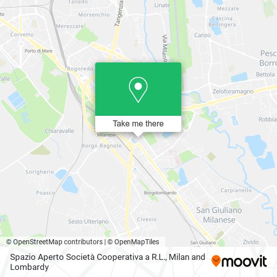 Spazio Aperto Società Cooperativa a R.L. map