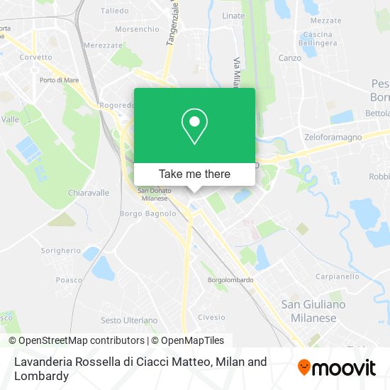 Lavanderia Rossella di Ciacci Matteo map
