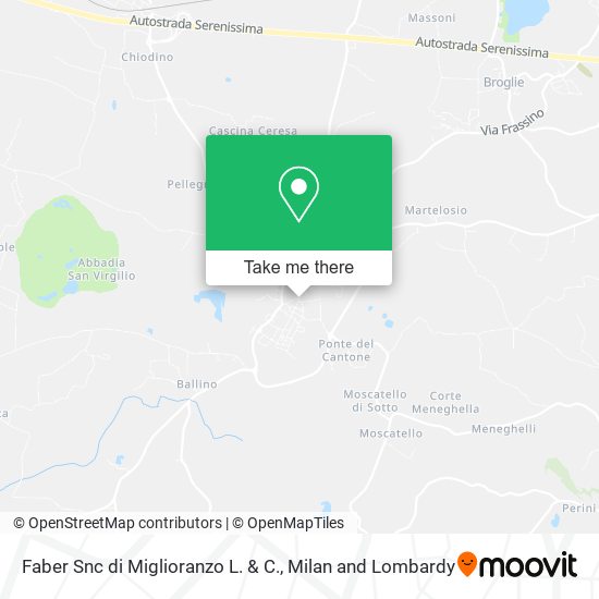 Faber Snc di Miglioranzo L. & C. map