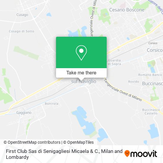First Club Sas di Senigagliesi Micaela & C. map
