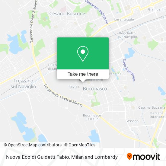 Nuova Eco di Guidetti Fabio map