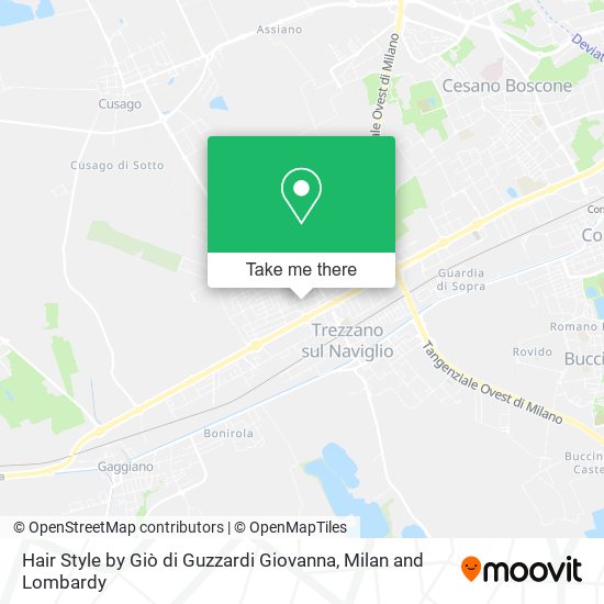 Hair Style by Giò di Guzzardi Giovanna map