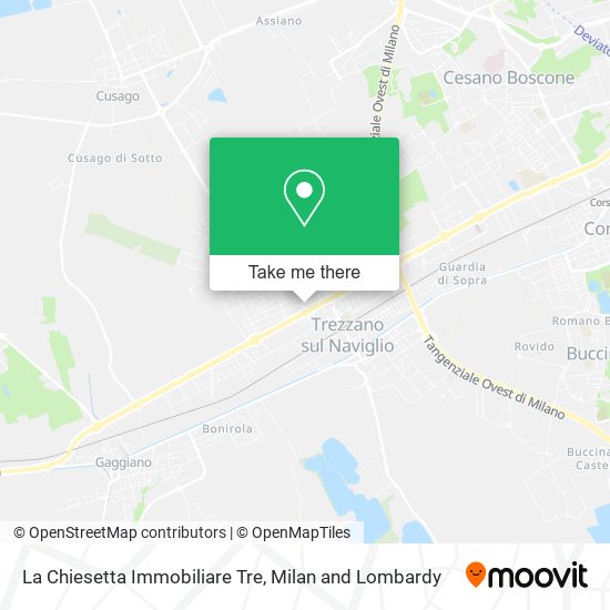 La Chiesetta Immobiliare Tre map