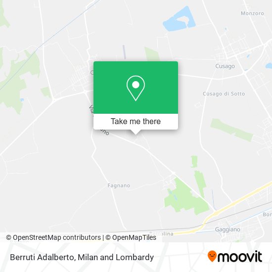 Berruti Adalberto map