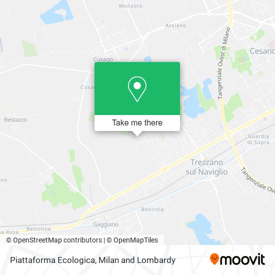 Piattaforma Ecologica map