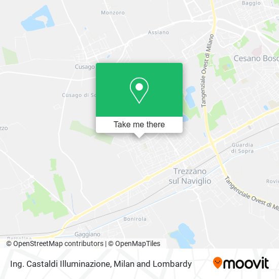 Ing. Castaldi Illuminazione map