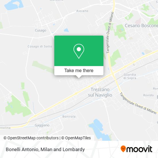 Bonelli Antonio map