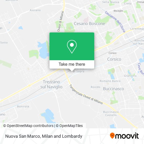 Nuova San Marco map