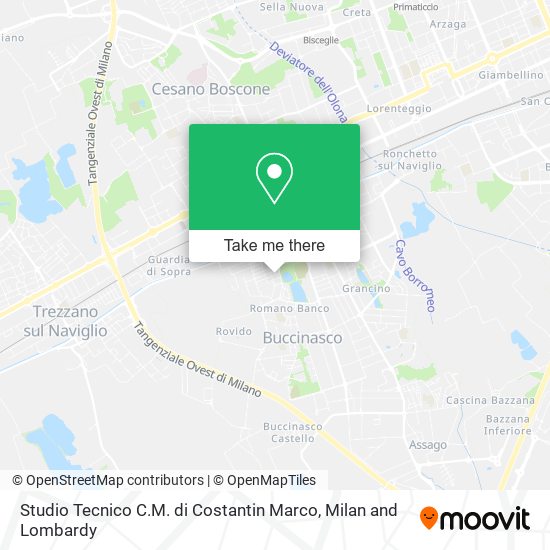 Studio Tecnico C.M. di Costantin Marco map