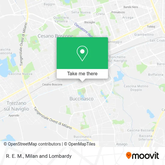 R. E. M. map