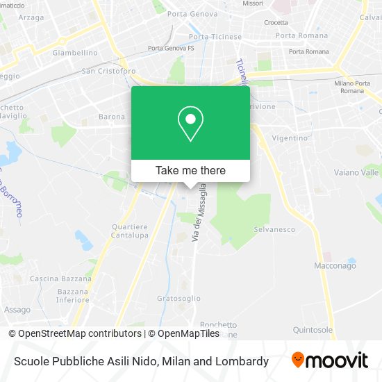 Scuole Pubbliche Asili Nido map