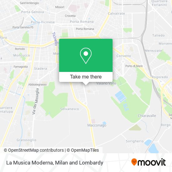 La Musica Moderna map