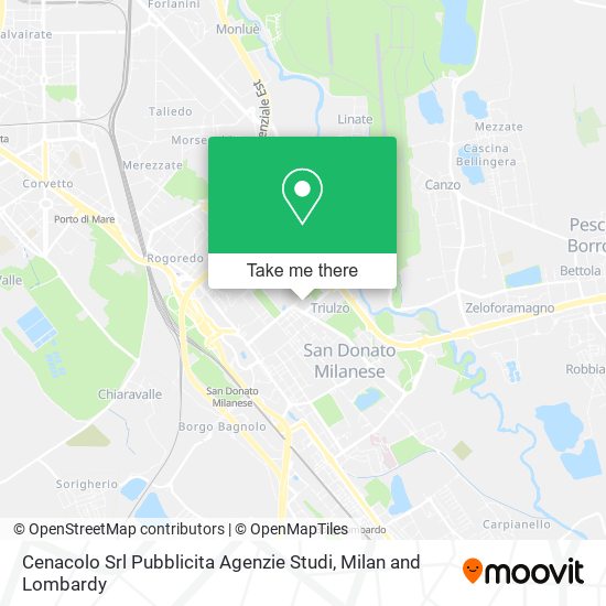 Cenacolo Srl Pubblicita Agenzie Studi map