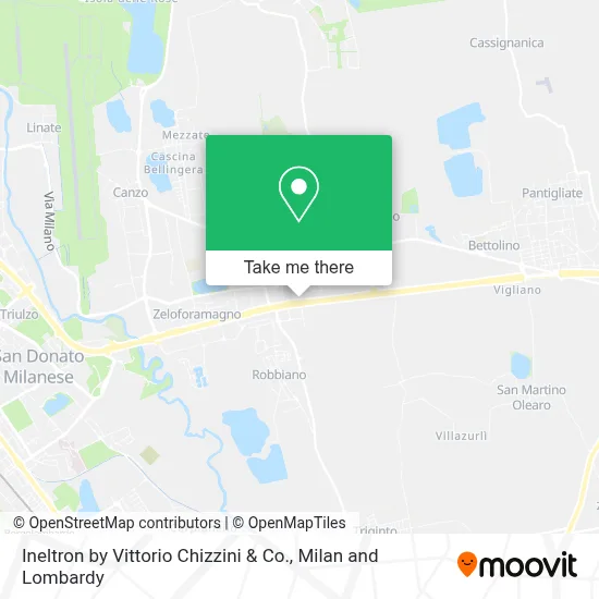 Ineltron by Vittorio Chizzini & Co. map