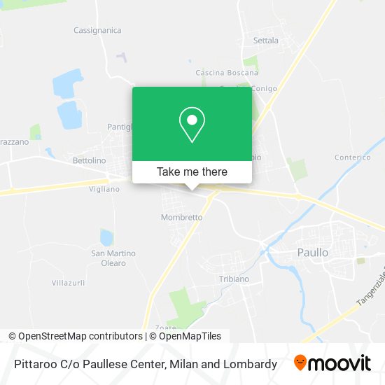 Pittaroo C/o Paullese Center map