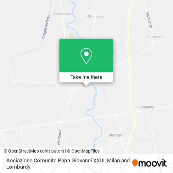 Aociazione Comunita Papa Giovanni XXIII map