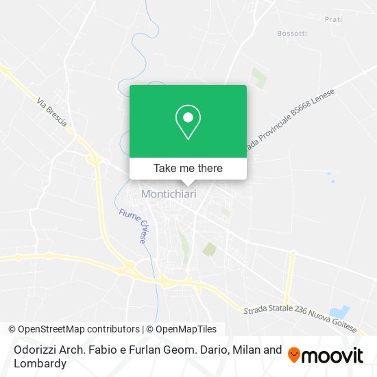 Odorizzi Arch. Fabio e Furlan Geom. Dario map
