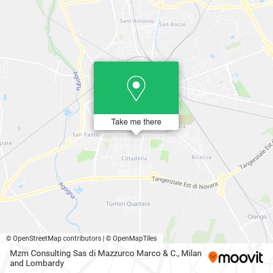 Mzm Consulting Sas di Mazzurco Marco & C. map