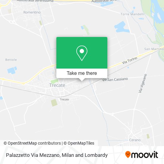 Palazzetto Via Mezzano map