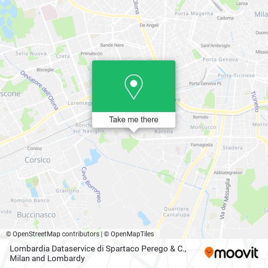 Lombardia Dataservice di Spartaco Perego & C. map