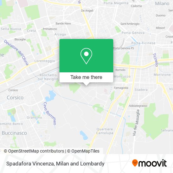 Spadafora Vincenza map