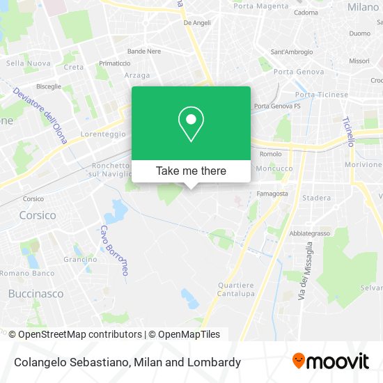 Colangelo Sebastiano map