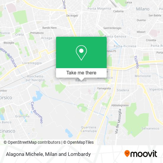 Alagona Michele map