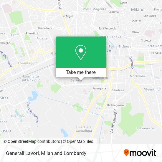 Generali Lavori map