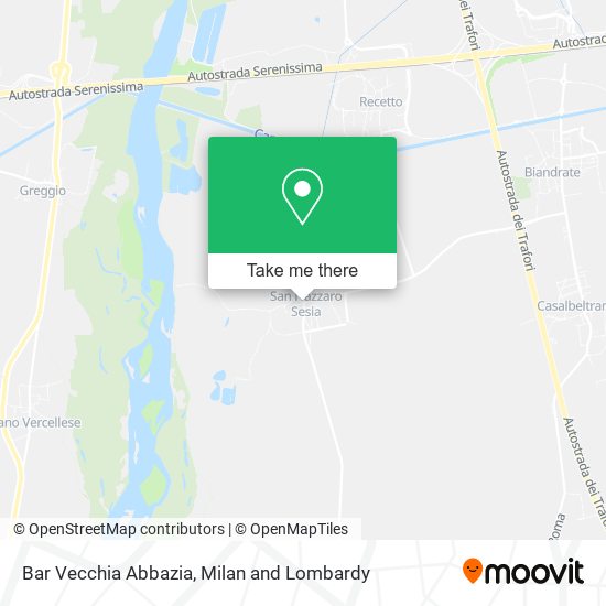 Bar Vecchia Abbazia map