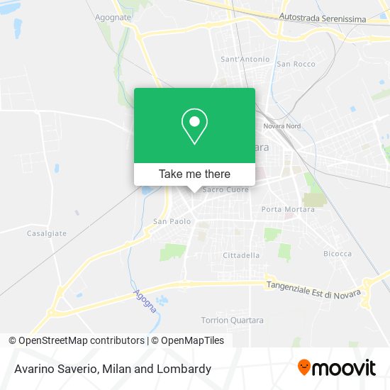 Avarino Saverio map