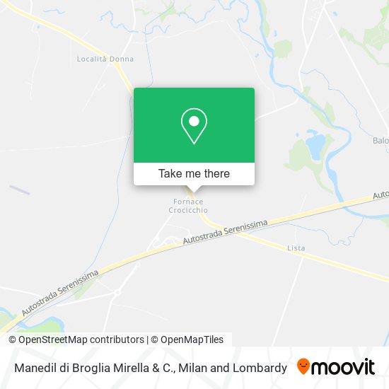 Manedil di Broglia Mirella & C. map