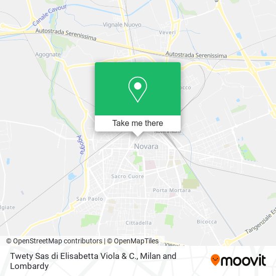Twety Sas di Elisabetta Viola & C. map