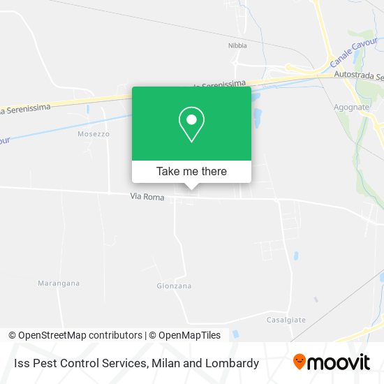 Iss Pest Control Services map