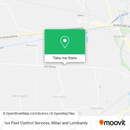 ISS Pest Control Services map