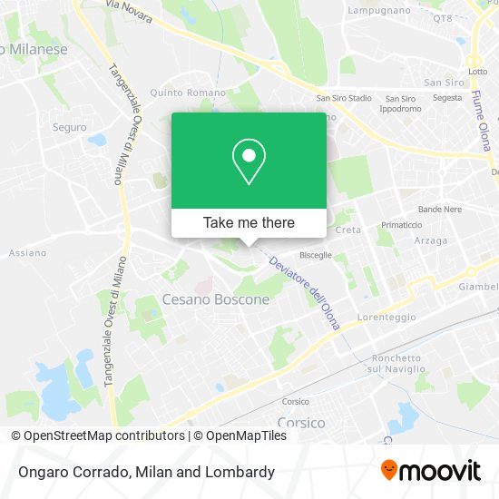 Ongaro Corrado map
