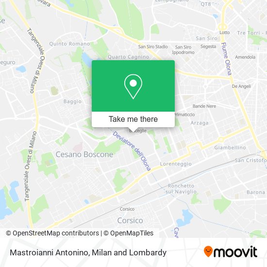 Mastroianni Antonino map