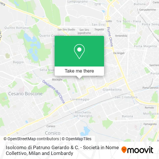 Isolcomo di Patruno Gerardo & C. - Società in Nome Collettivo map