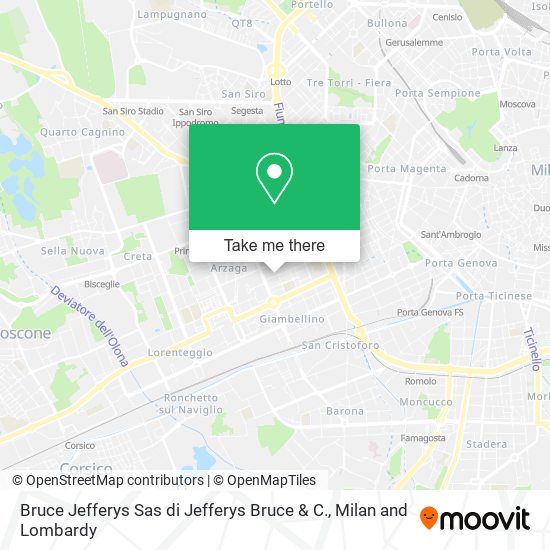 Bruce Jefferys Sas di Jefferys Bruce & C. map