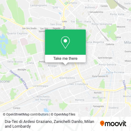 Dia-Tec di Ardesi Graziano, Zanichelli Danilo map