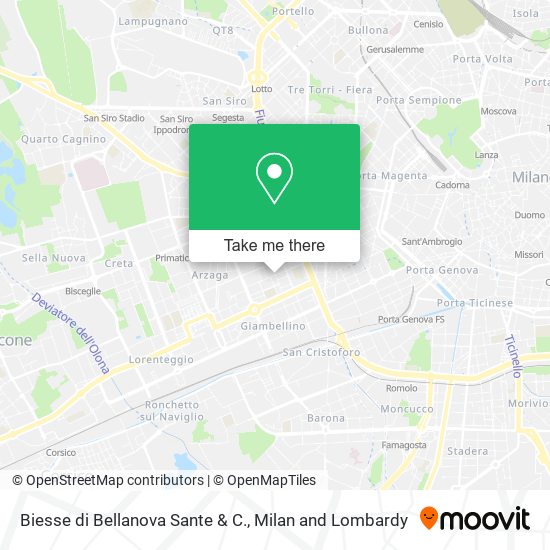 Biesse di Bellanova Sante & C. map