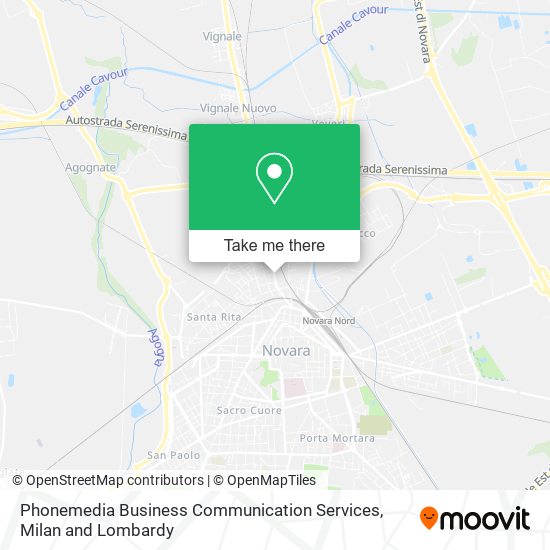 Phonemedia Business Communication Services map